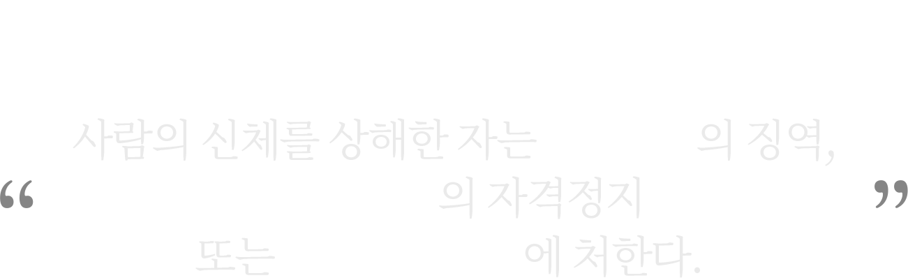 상해 설명
